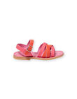 Baby girl pink sandals LFSANDCLARA / 21KK3552D0E304