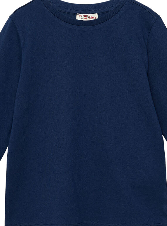 Navy Longsleeve T-SHIRT JOESTEE2 / 20S90263D32070