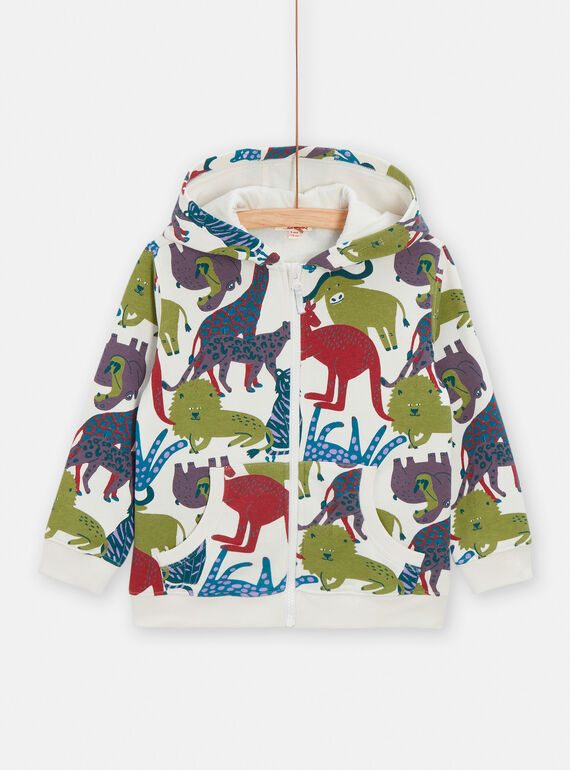 Light beige KIDS CARDIGAN VODAGIL / 24W90221GIL810