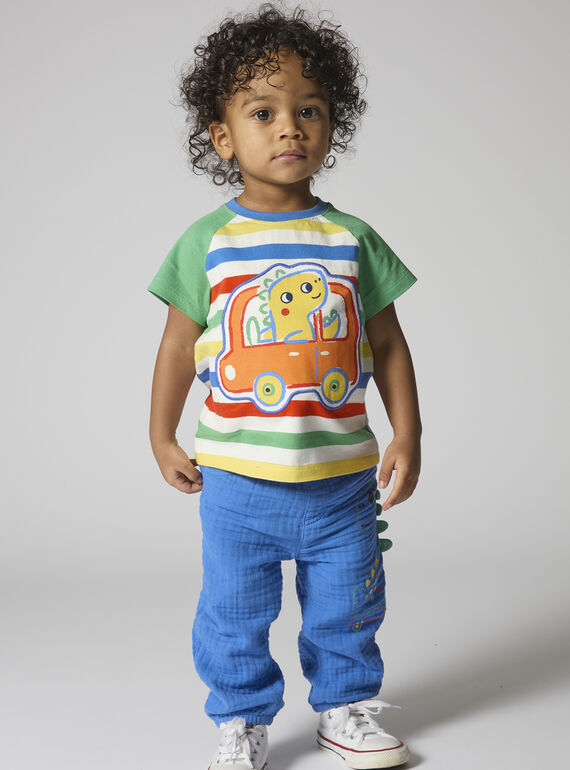 Blue PANTS WUFIPAN2 / 25SG1055PANC233