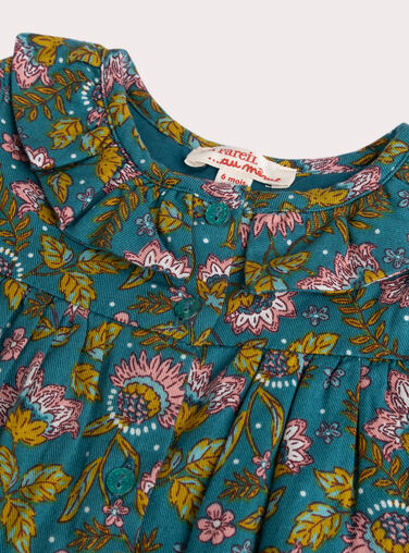 Dark Turquoise DRESS Dark Turquoise DRESS VIKLIROB1 / 24WG0942ROBC217
