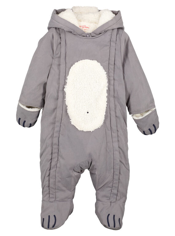 Grey Jumpsuit GUGROPIL / 19WG10G1PILJ902