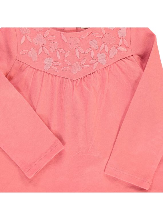 Baby girls' long-sleeved T-shirt CIJOTEE2A / 18SG09R4TML404