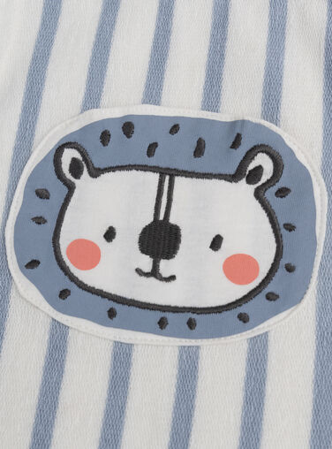 Ivory SHORT DUNGAREES WOU3SAC / 25SF04X1SAC005