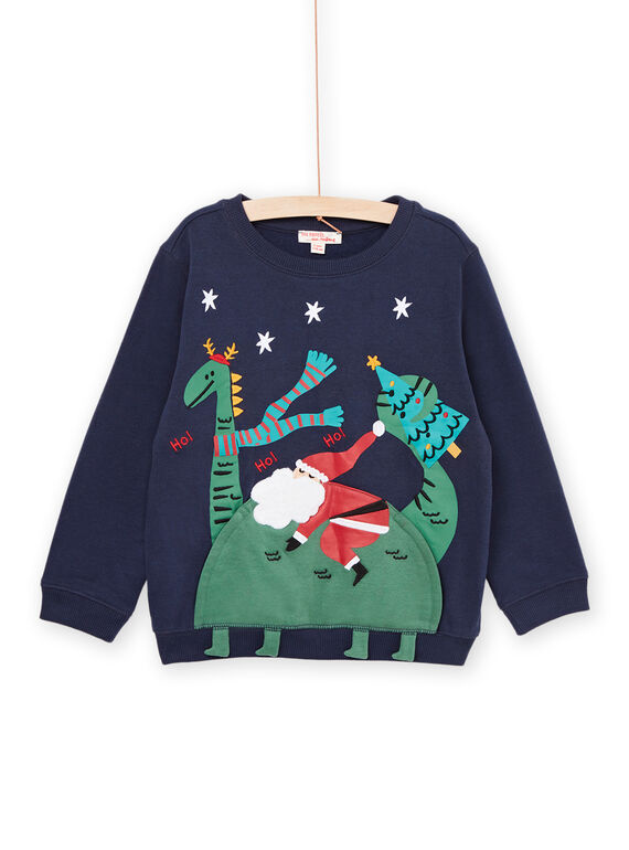 Christmas animation sweatshirt PONOSWE / 22W902V1SWE705