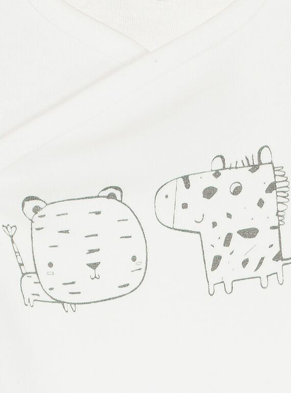 Unisex babies' short-sleeved bodysuit FOU2BOD2 / 19SF77J2BOD000