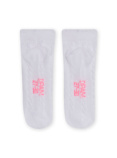 White socks child girl NYAJOSCHO2A / 22SI0168SOQ000
