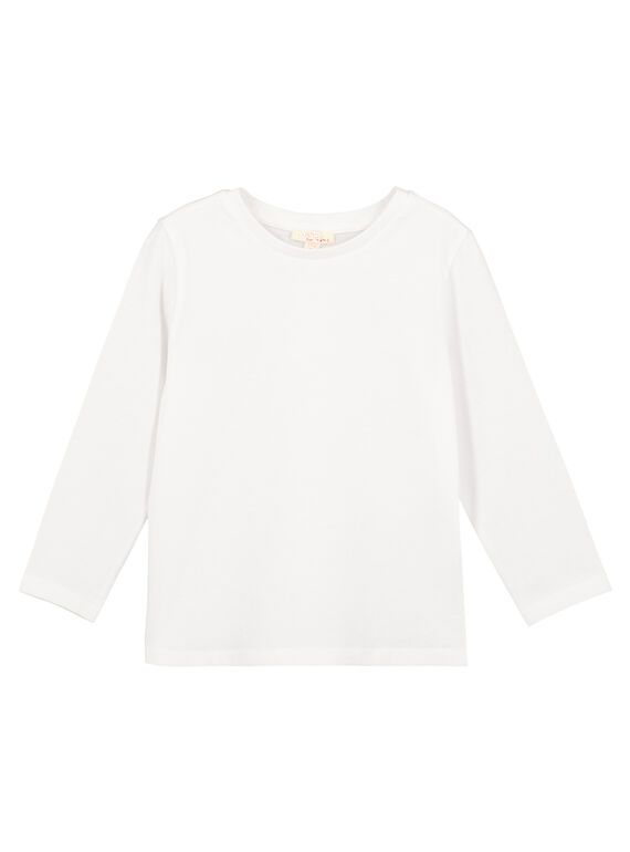 White Longsleeve T-SHIRT GOESTEE1 / 19W902U3D32000