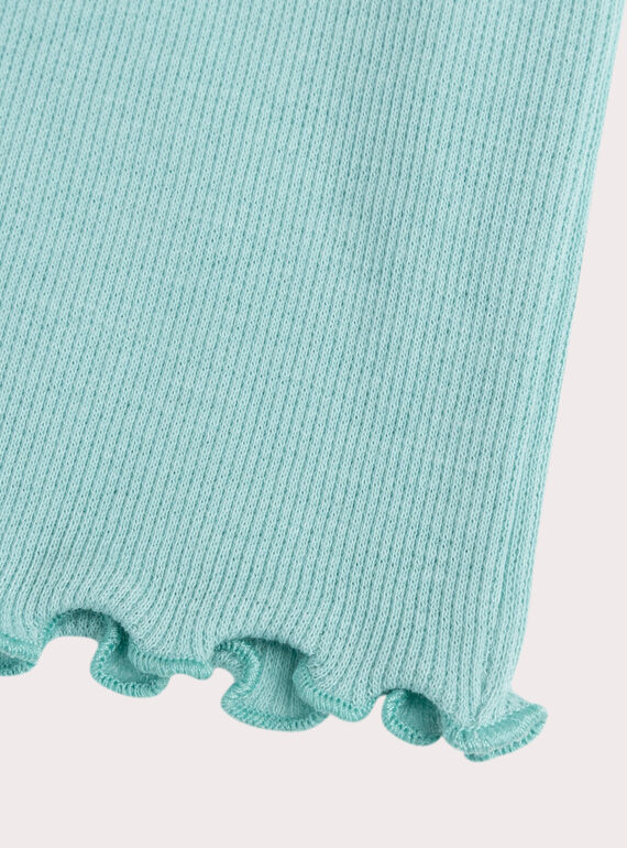 Lagoon blue TANK TOP WAJODEB1 / 25S901M3DEB210