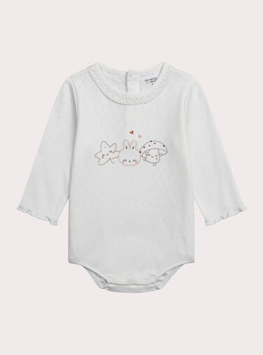 White BODYSUIT XOU2BOD1 / 25WF0361BOD000