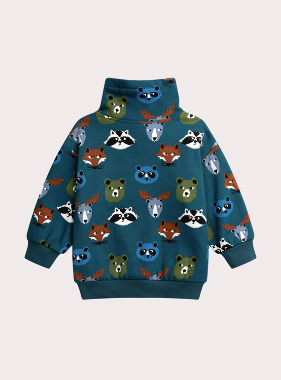 Blue SWEAT SHIRT XOMYSWE / 25W902R1SWEC235