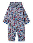 Baby boy's grey dinosaur print rain suit MUGROCOM / 21WG1051CBP943