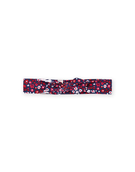 Headband with floral print PYIGOBAN / 22WI09O1BANC220