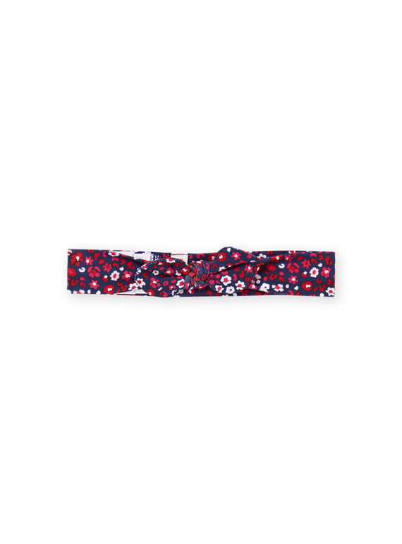 Headband with floral print PYIGOBAN / 22WI09O1BANC220