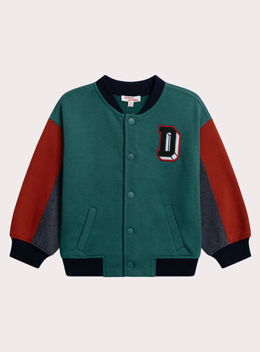 Green KIDS CARDIGAN XOJAGIL / 25W902M1GILG614