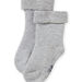 Baby girl's plain grey socks