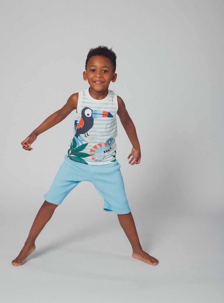 White PYJAMA WEGOPYCJUN / 25SH12V8PYJ000