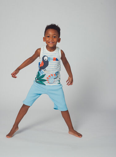 White PYJAMA WEGOPYCJUN / 25SH12V8PYJ000