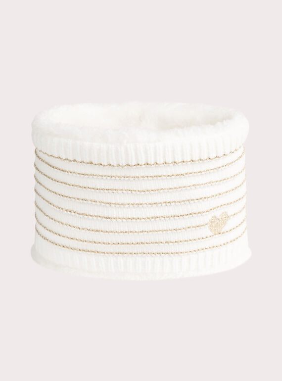  Golden striped snood for baby girl  VYICHESNOO / 24WI09M1SNO001