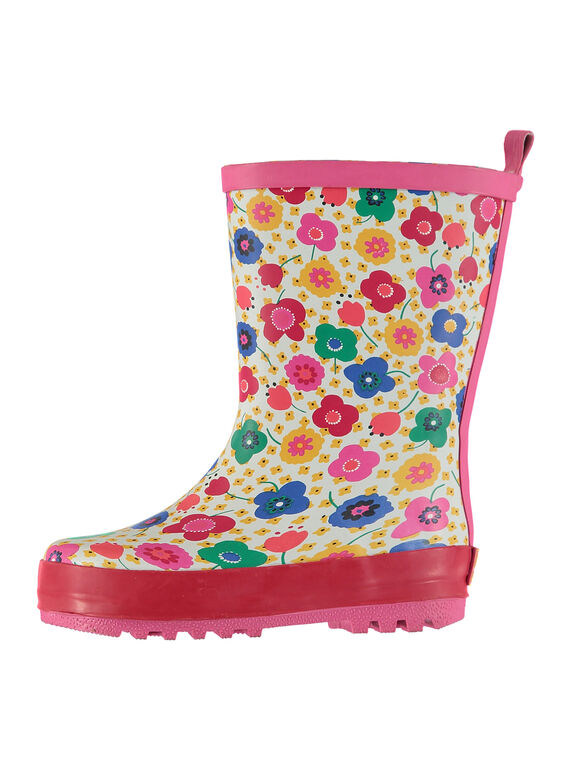 Multicolor Rain boots FBFBPFLEUR / 19SK37X1D0C099