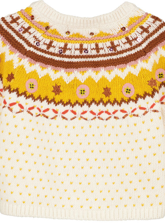 Off white Cardigan GIJAUCAR1 / 19WG09H1CAR001