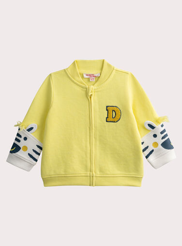 Yellow KIDS CARDIGAN WUPRIGIL / 25SG10S1GIL116