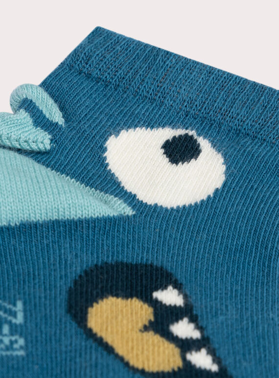 Dinosaur pattern socks for baby boy  VYUKLICHO / 24WI10G1SOQC242