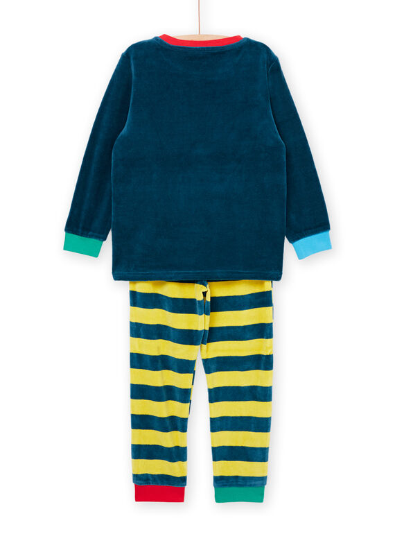 Pajama T-shirt and pant set with yeti animation PEGOPYJYETI / 22WH1237PYJC235