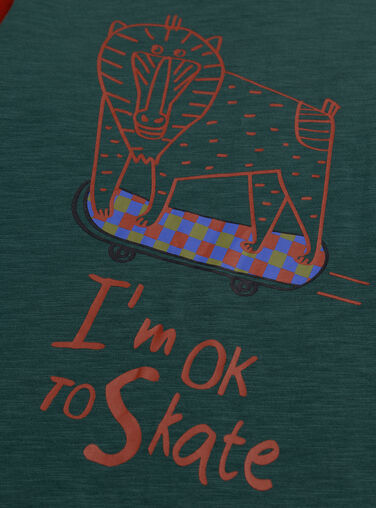 Green TEE SHIRT LS XOJATEE3 / 25W902M3TMLG614