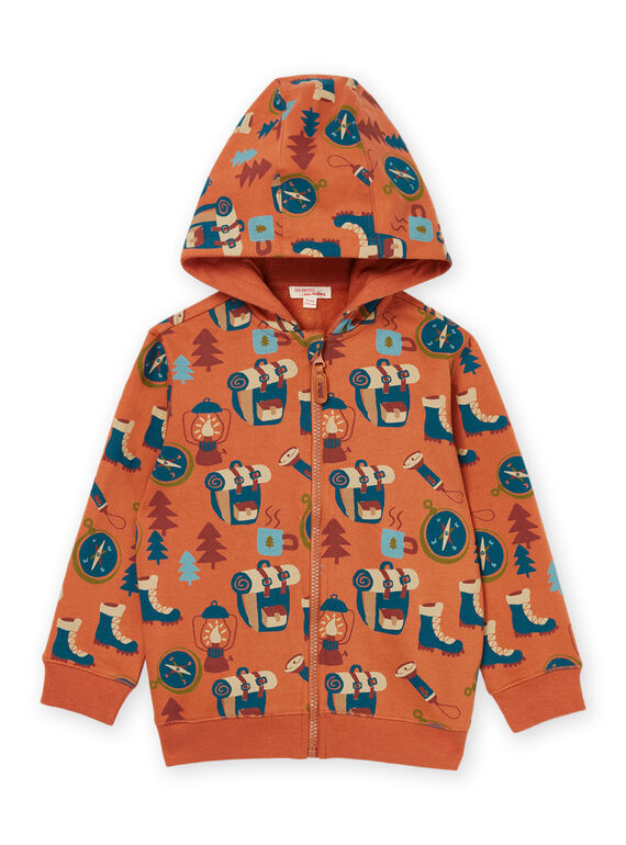 Hiking print hoodie POPRAGIL / 22W902S1GILD300