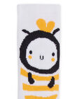 White socks with bees birth boy NOU1CHO3 / 22SF4141SOQ000