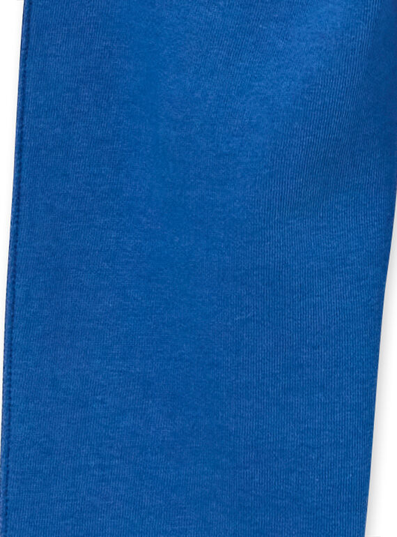 Blue jogging jogging shoes for boys LOBLEJOG / 21S902J1JGB702