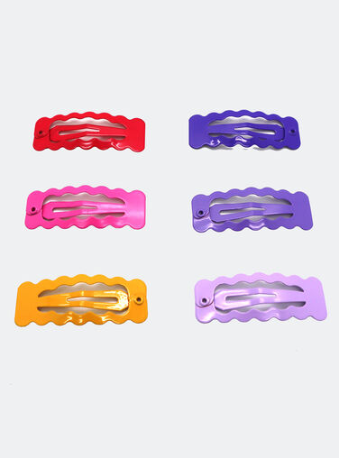 Lot of 6 barrettes for girls Lot of 6 barrettes for girls PYAJOCLIP2 / 22WI01H6BRTB107