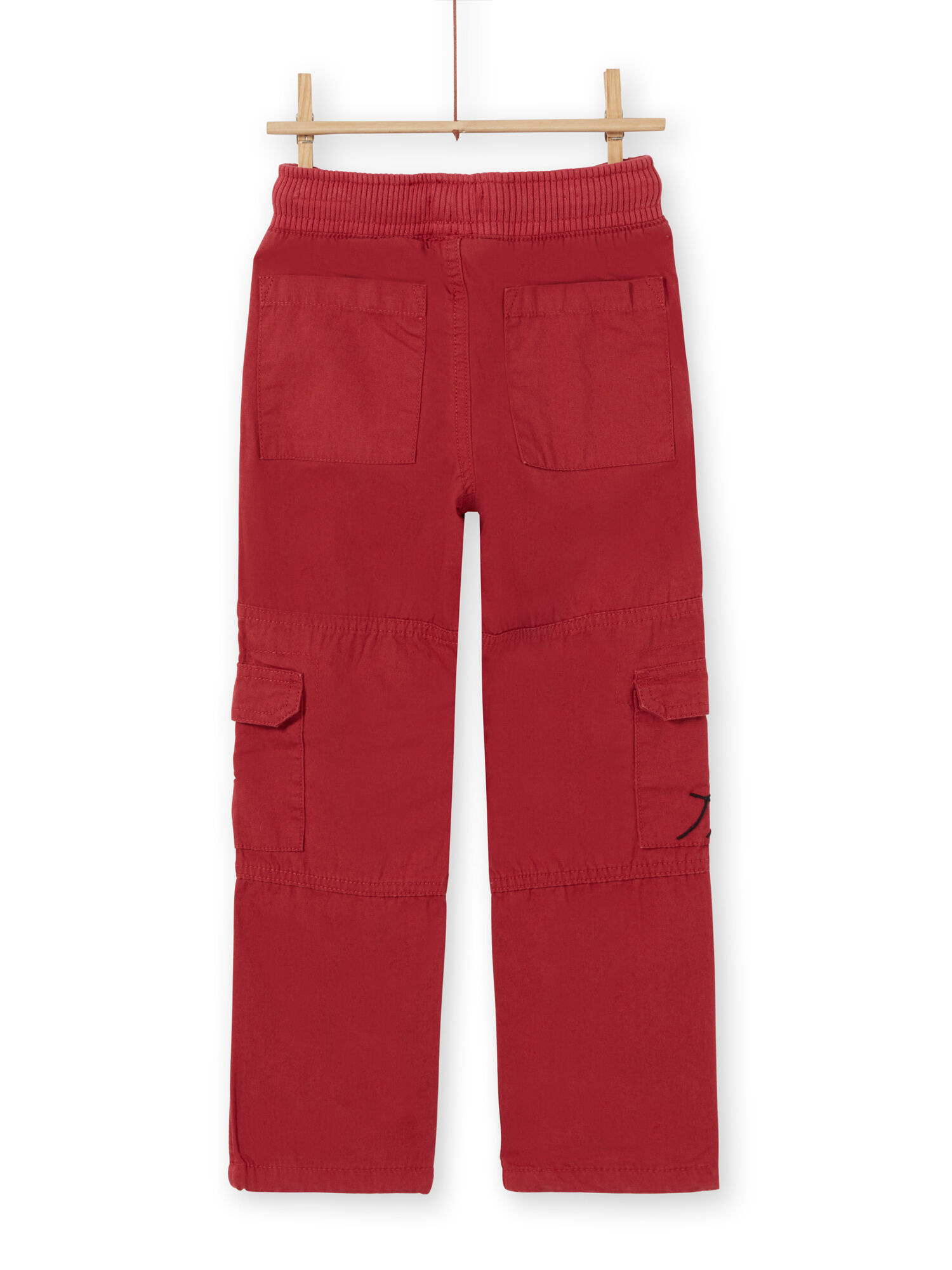 Boys red cargo pants Clearance
