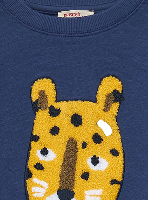 Navy Sweat Shirt JOTROSWE / 20S902F1SWEC205