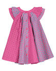 Baby girls' poplin dress FITUROB4 / 19SG09F4ROB712