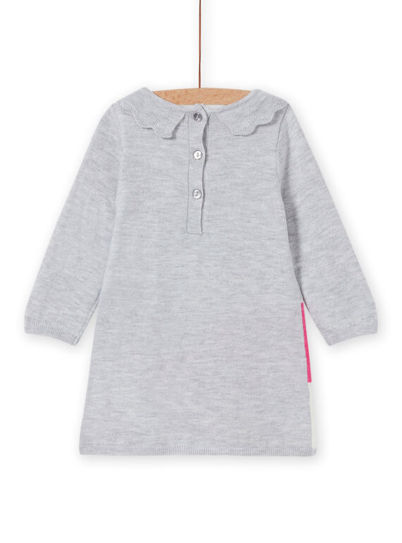 Baby girl's fancy knit dress MIPLAROB2 / 21WG09O2ROBJ920