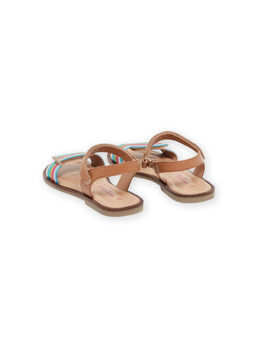Camel leather sandals RASANDCOLOR / 23KK3562D0E804