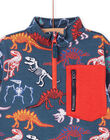 Multicolored dinosaur print sweatshirt POPRISWE / 22W902P1SWEC225