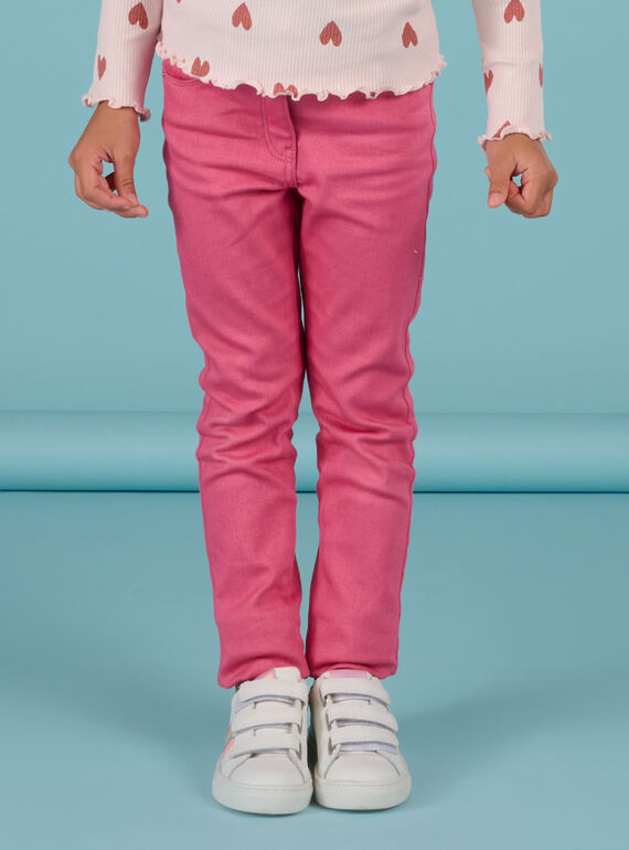 Pink slim fit pants RAJOPANT1 / 23S90172PAND332