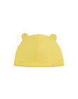 Yellow birth cap with ears LOU1BON2 / 21SF42H3BNA103