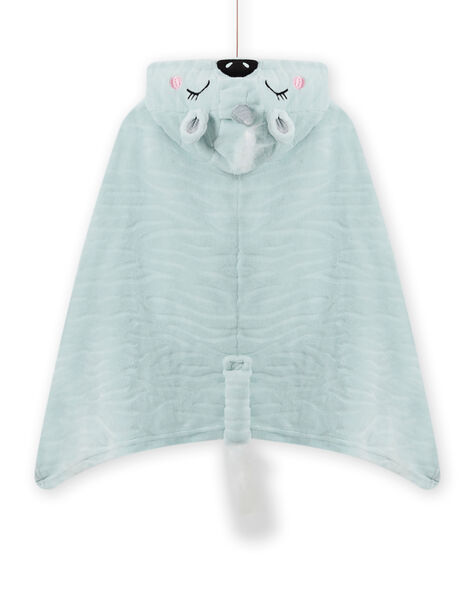 Child girl zebra-unicorn animation cape MEFACAPZEB / 21WH1191CPE219