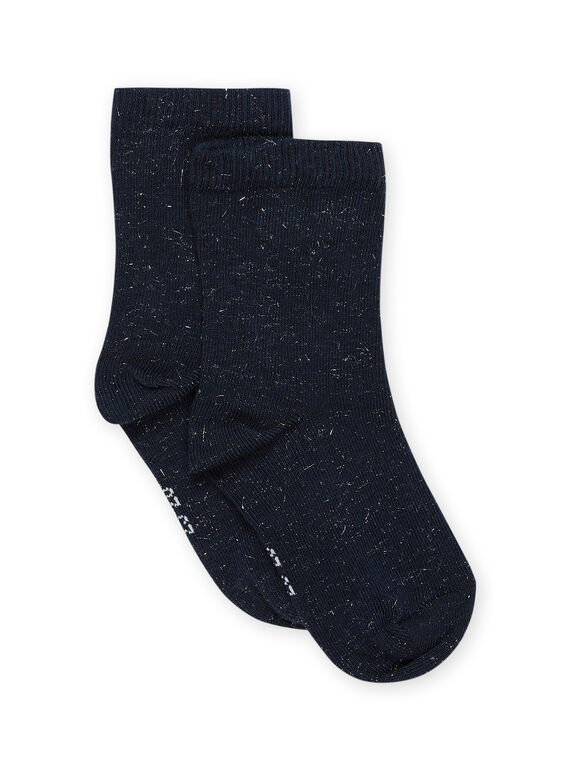 Plain socks with lurex thread PYIJOSOQLU2 / 22WI09DASOQC205