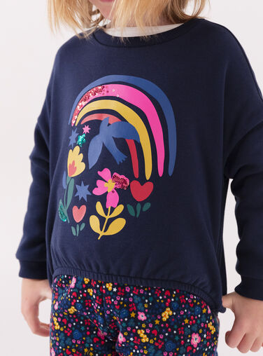 Navy SWEAT SHIRT VAROSWEA / 24W901P1SWE070