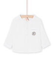 White shirt with roll-up sleeves RUNEOCHEM / 23SG10O1CHM000