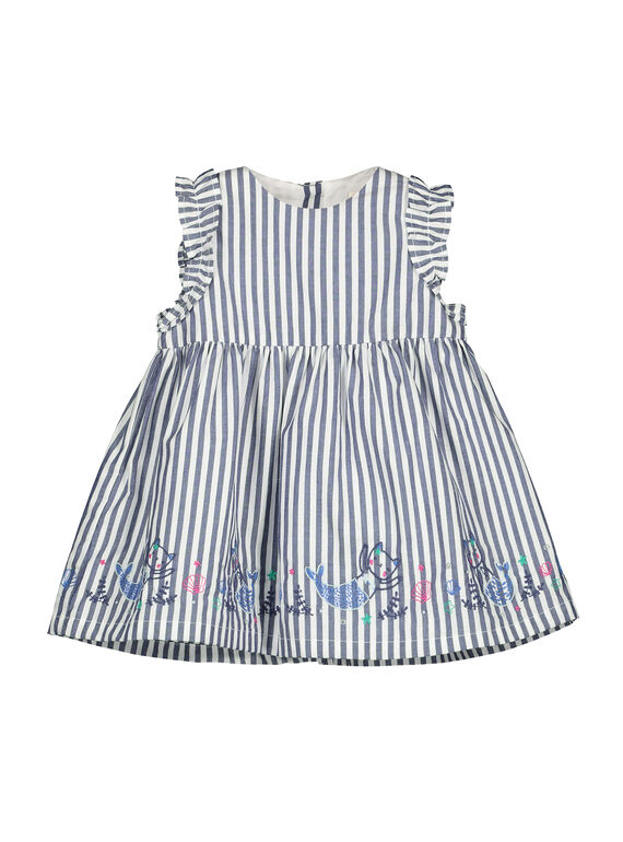 Baby girls' dress FINEROB1 / 19SG09B1ROB703