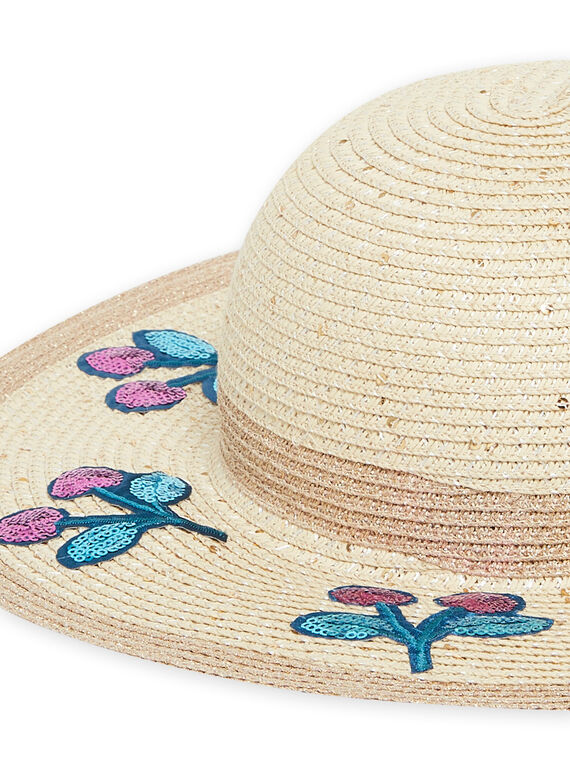 Child Girl Straw Hat NYAHAT1 / 22SI01C4CHA009