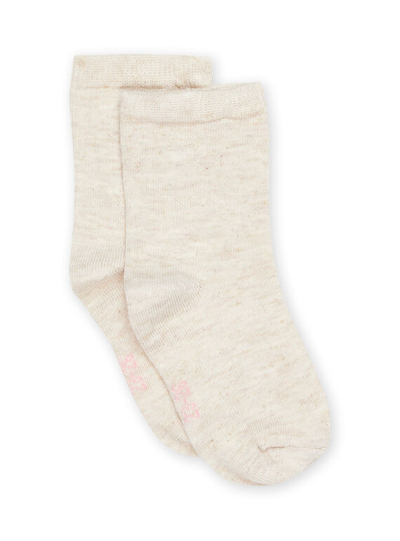 Plain socks with lurex thread PYIJOSOQLU1 / 22WI09D4SOQA011