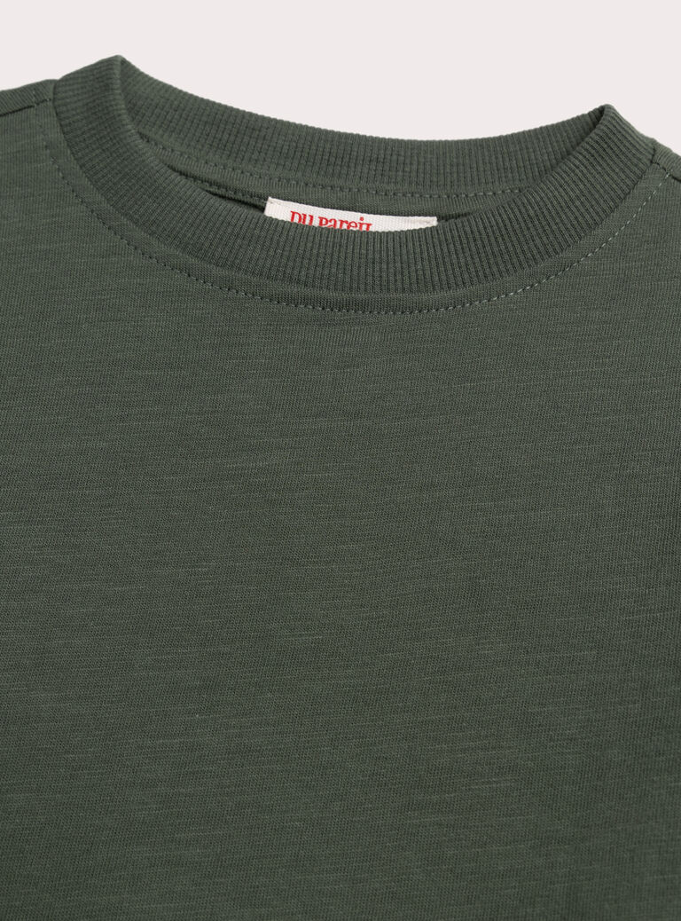 Green TEE SHIRT LS XOJOTIRIB1 / 25W902F3TMLG608