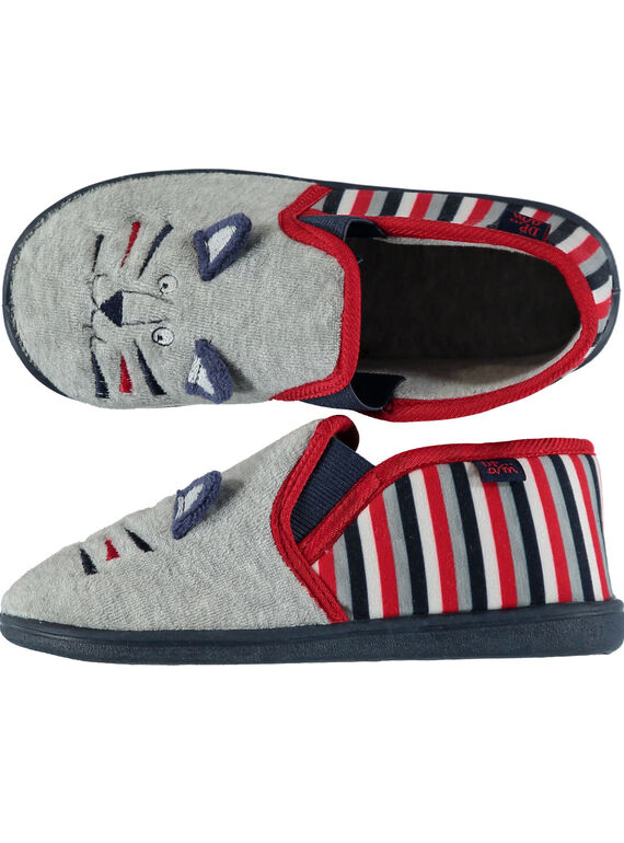 Heather grey Slippers GGSGLION / 19WK36Z5D0B943